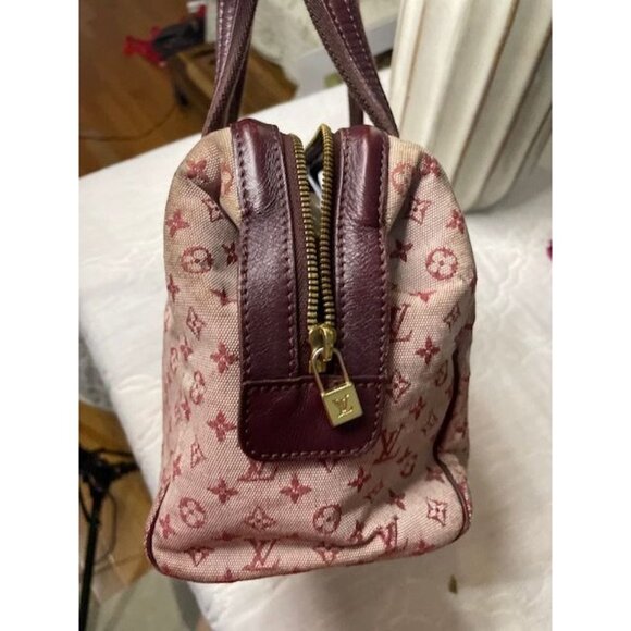 Preloved Louis Vuitton Monogram Mini Josephine PM Handbag – Red Canvas (COA) - Picture 4 of 5